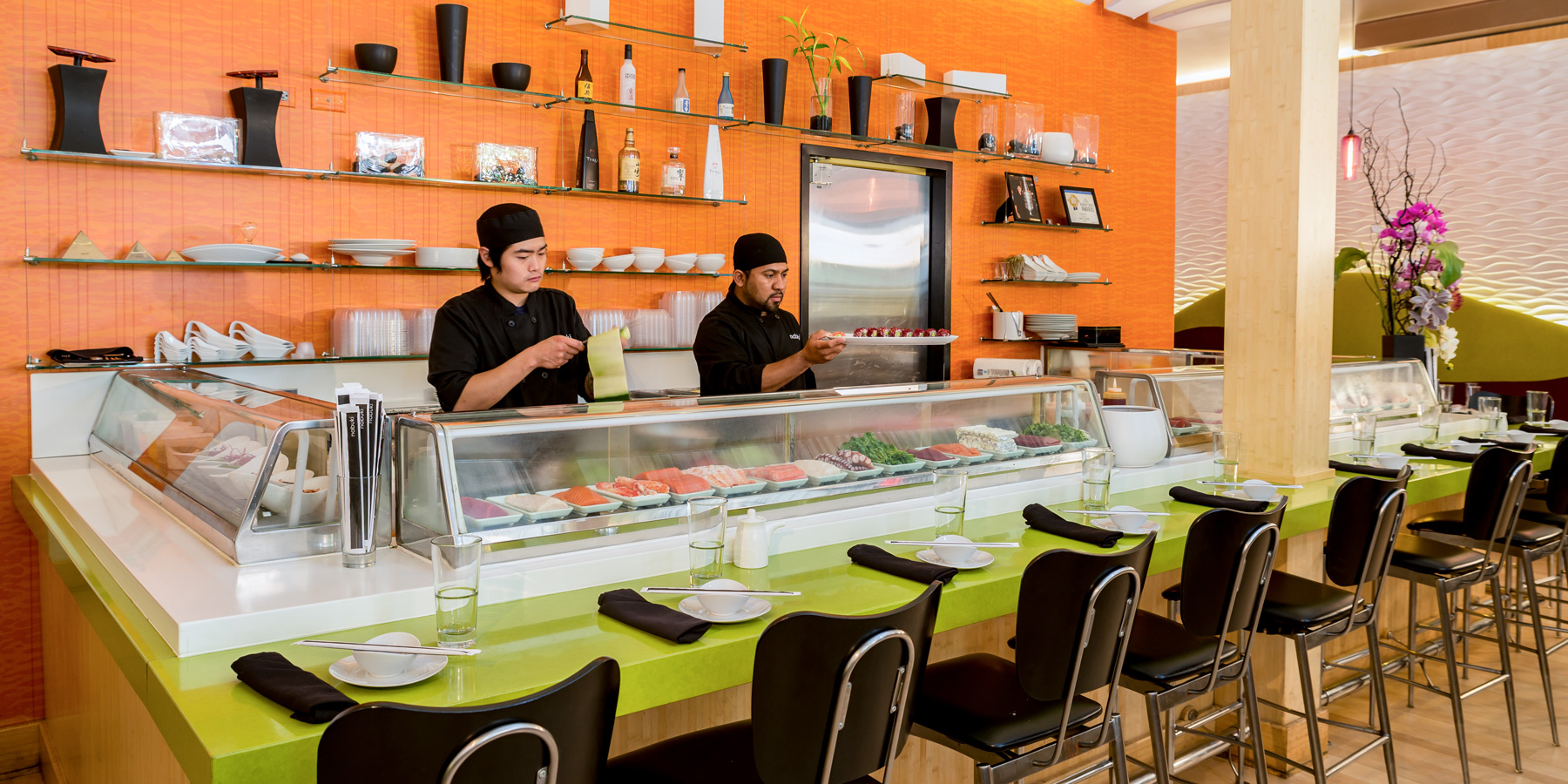 “I look at sushi-making as a work of art.” Juan Perez